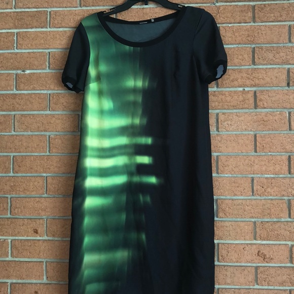 💚ELIE TAHARI💚SPLASH OF COLOR SHIFT DRESS💚 - Picture 2 of 7